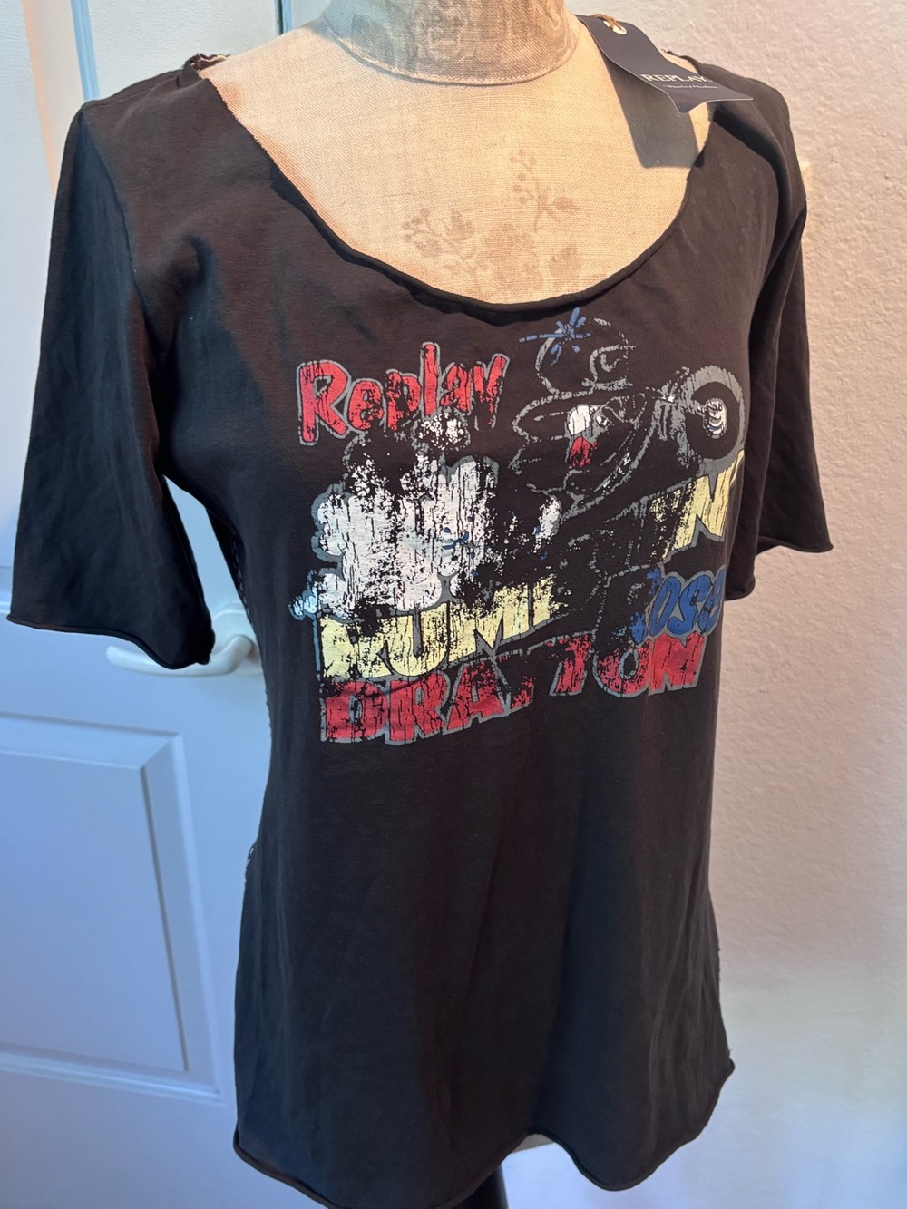 Replay super cute soft tee, BNWT